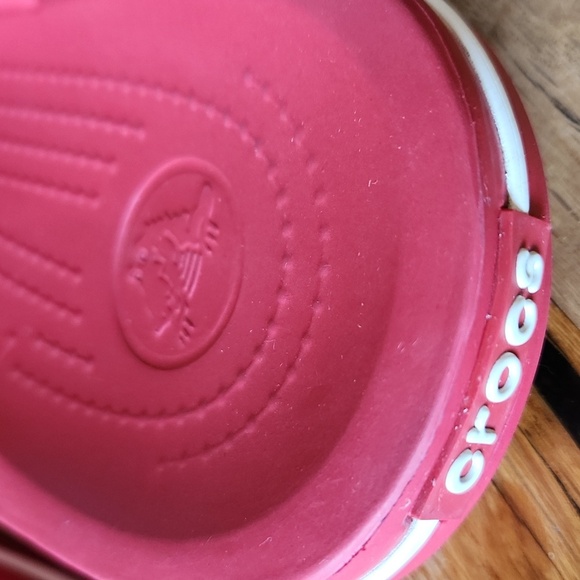 Crocs Crocband Mens Flip Flops Red Shoes Size 12 - Picture 11 of 15